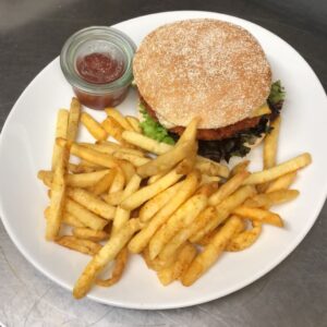 42. Chicken Burger