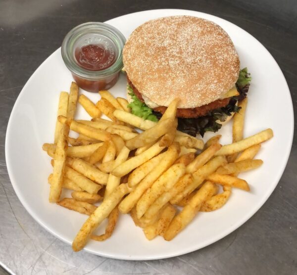 42. Chicken Burger